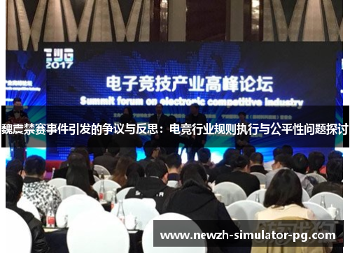 魏震禁赛事件引发的争议与反思：电竞行业规则执行与公平性问题探讨